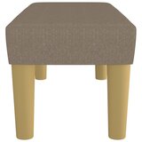  Klupa smeđesiva 70 x 30 x 30 cm od tkanine | shoptok.hr