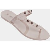 Zaxy Pale pink flip-flops with spike pink-gold details cene