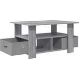  Kava Stol Siva Sonoma 77 x 55 x 42 cm Konstruirano drvo | shoptok.hr
