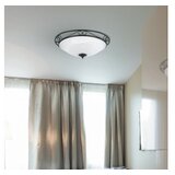 Rabalux athen plafonjera D47 E27 3x60W mat crna klasična rasveta | ePonuda.com