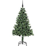  Božićno drvce s 300 LED svjetlima s stalakom Zelena 180 cm PVC | shoptok.hr