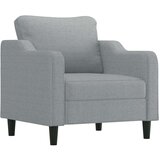  3-dijelni set sofa s jastucima svjetlosivi od tkanine | shoptok.hr