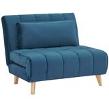 Molarem Home Fotelja Billy - baršun - plava cijene