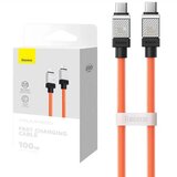 Baseus kabel tipa C na tip C CoolPlay Power Delivery 100W 2m oranžen | Shoptok.si