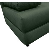 P & B ZOFA S POSTELJNO FUNKCIJO, zelena tekstil | Shoptok.si