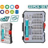 Total 32 -delni set precizni izvijač / INDUSTRIAL (TACSD30326) | Shoptok.si