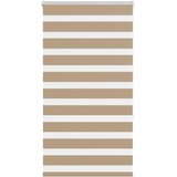 vidaXL zebra senčilo peščeno rjava 80x150 cm tkanina širina 75,9 cm | Shoptok.si