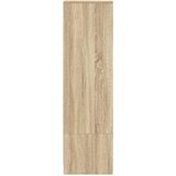  Visoka ploča sonoma hrast 29,5x34x119,5 cm izrađeno drvo | shoptok.hr