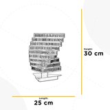 Lesnina XXXL NAMIZNA SVETILKA CAMINO 25/25/30 cm | Shoptok.si