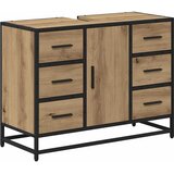  Set namještaja za kupaonicu 3 kom. Umjetnički hrast | shoptok.hr