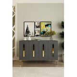 Hanah home Komoda, 120x75x32cm, Antracit | Eponuda.com