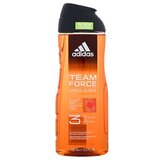 Adidas Team Force Shower Gel 3-In-1 gel za prhanje 400 ml za moške | Shoptok.si