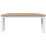  Klupa 110 cm bijela puna drvena guma | shoptok.hr