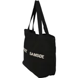 Samsøe Samsøe Nakupovalna torba 'Frinka' črna / bela