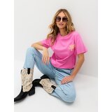 Sinsay Pamučna majica s natpisom Summer Vibes | shoptok.hr