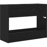  Stalak za kišobran Crni hrast 65 x 24 x 50 cm Konstruirano drvo | shoptok.hr