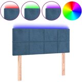  Posteljno vzglavje temno modro 80x5x78/88 cm žamet, (20936230) | Shoptok.si