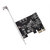 pci-express kontroler 2-port sata iii int. kartica JMB582 chipset