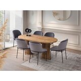 Hanah home Trpezarijski sto Milas-2991, 180x77x90 cm, Smeđa | Eponuda.ba