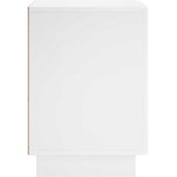  Noćni ormar 2 pcs Bijela visokog sjaja 33,5 x 34,5 x 50 cm | shoptok.hr