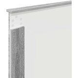  Okvir za krevet s uzglavljem Siva Sonoma 75 x 190 cm | shoptok.hr