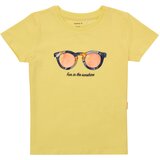 name it majice s kratkimi rokavi NMFFISUMMER Rumena | Shoptok.si