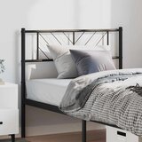  Metalno zamjensko uzglavlje crno 100 cm | shoptok.hr