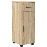 vidaXL Kopalniška omarica sonoma hrast 30 x 35 x 80 cm Konstruiran les | Shoptok.si