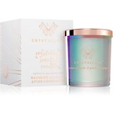 Crystallove Crystalized Scented Candle Rainbow Fluorite mirisna svijeća 220 g | shoptok.hr