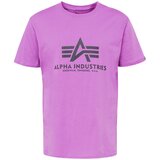 Alpha Industries Majica magenta / črna | Shoptok.si