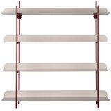 PT LIVING Bordo/siva metalna polica s više razina 60 cm Reina Cuatro – | shoptok.hr