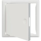 vidaXL Dostopna enota Bela 30 x 30 cm jeklo | Shoptok.si