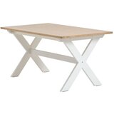  Trpezarijski sto 90x150 cm natur/bela Cene