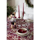 Sagaform Prt z bombažem Edith 280 cm bordo barva | Shoptok.si