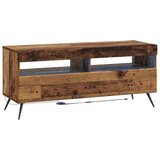  5-dijelni LED TV ormarić Staro drvo Konstruirano drvo - Staro drvo 100 cm | shoptok.hr