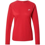 New Line Tehnička sportska majica crvena / bijela