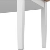 Bessagi Home Jedilna Miza Camden, Bela, Barve Bora, 160x90 | Shoptok.si