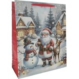  Vrečka darilna xl jumbo novo leto božiček PROMOCIJA | Shoptok.si