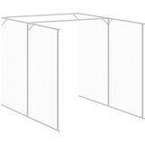  Kućica za pse s igralištem antracit 165 x 1271 x 181 cm čelična | shoptok.hr