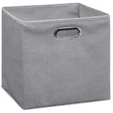 Five kutija za odlaganje 31x31x31cm karton polipropilen svijetlo siva