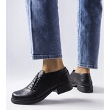 Gemre Black perforated upper shoes Hassen | shoptok.hr