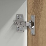 vidaXL Viseča omarica Riga Sonoma hrast in bela 50 x 31 x 100 cm | Shoptok.si