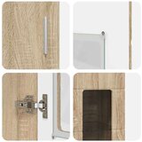 Set TV komoda s ladicama Sonoma hrast Konstruirano drvo | shoptok.hr