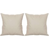  Okrasna blazina 2 kosa krem 40x40 cm blago, (21050126) | Shoptok.si