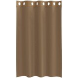 Voile zavjese s ušicama 2 kom svijetlosmeđe Smeđa 140 x 175 cm | Shoptok.si