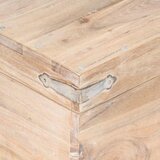  Škrinja od masivnog bagremovog drva 40 x 40 x 40 cm Smeđa | Shoptok.si