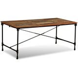 Blagovaonski Stol Masivno Obnovljeno Drvo 180 cm | shoptok.hr