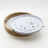 Brilagi LED plafonsko svetlo CARVALHO MODERN SLIM 1xE27/60W/230V Ø 27,5 cm hrast | Eponuda.com
