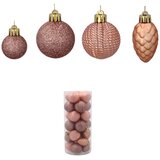Molarem Home Set od 31 kuglice za božićno drvce – 3 do 4,5 cm, roza | shoptok.hr