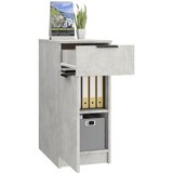 Ormarić za radni stol sivi 33,5 x 50 x 75 cm konstruirano drvo | shoptok.hr